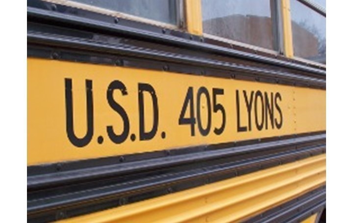 USD405 school bus