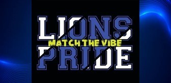 Lions Match The Vibe Pride