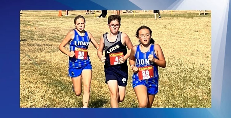 LMS students running cross country