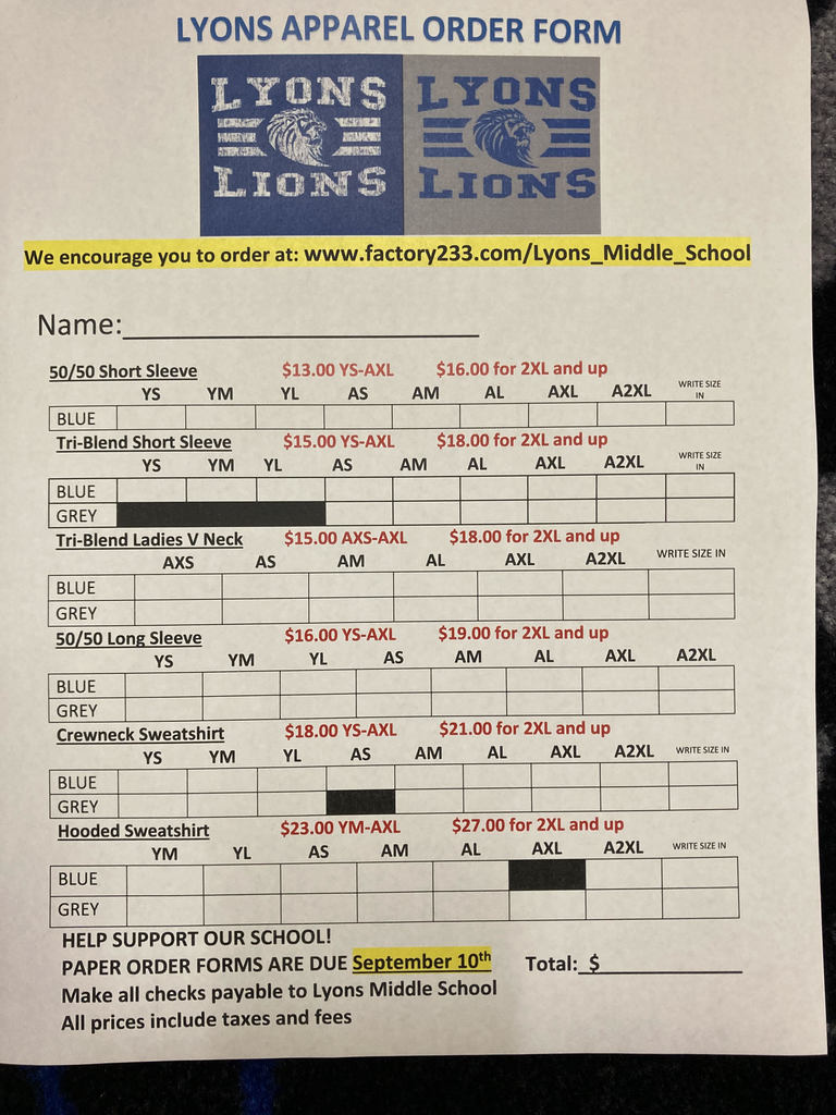 LMS Fundraiser