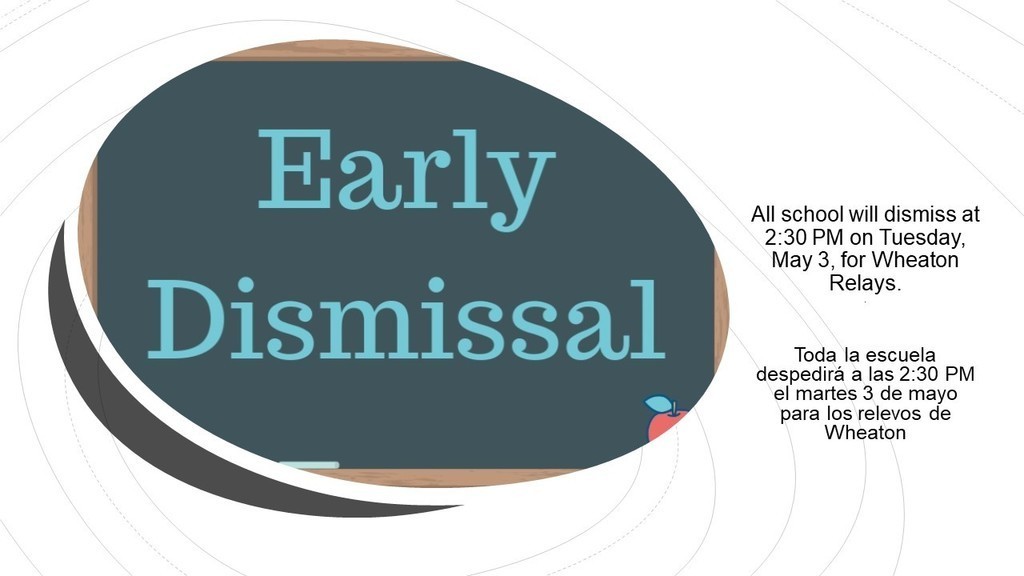 Reminder: Early Dismissal