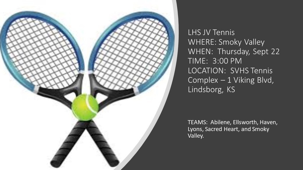LHS JV Tennis at Smoky Valley