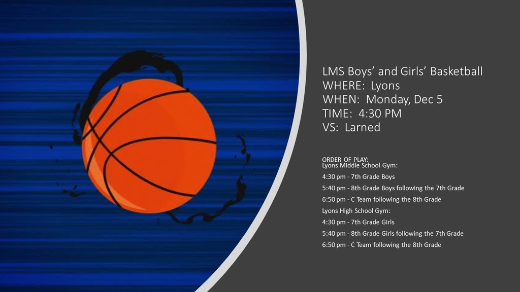 LMS Boys’ and Girls’ Basketball vs Larned