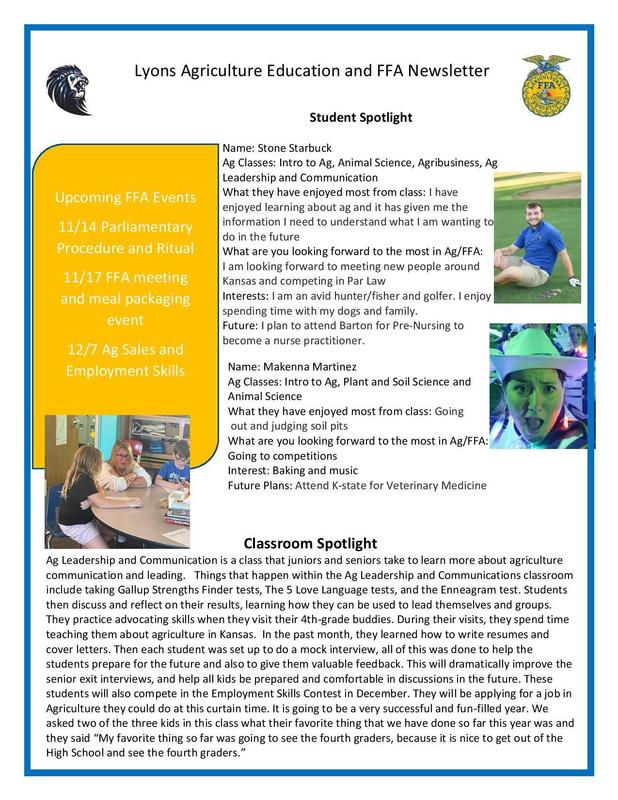 Fall  2022  Newsletter Page 1  Full readable/printable version is the link above