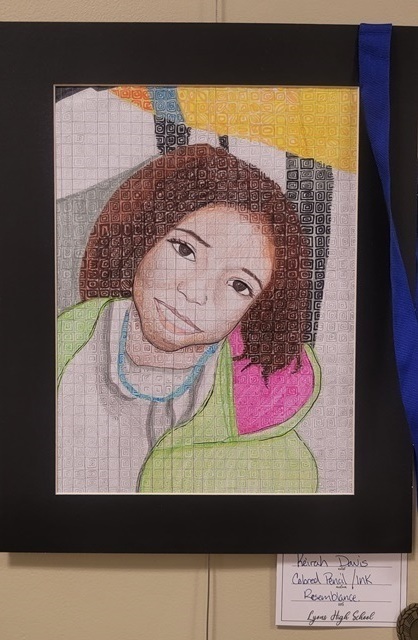Resemblance (A Girl) by Keirah Davis - Colored Pencil